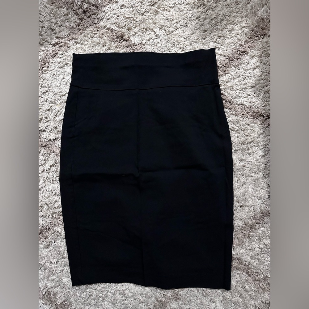 Maurices Black Pencil Skirt Knee-Length Work